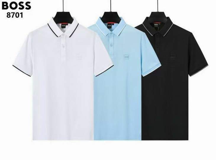 Picture of Hugo Boss Polo Shirts Short _SKUBossM-3XL8qx870127073